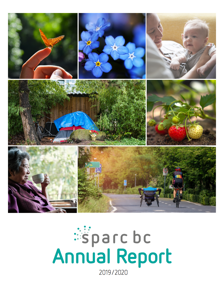 Image of the front cover of SPARC's annual report